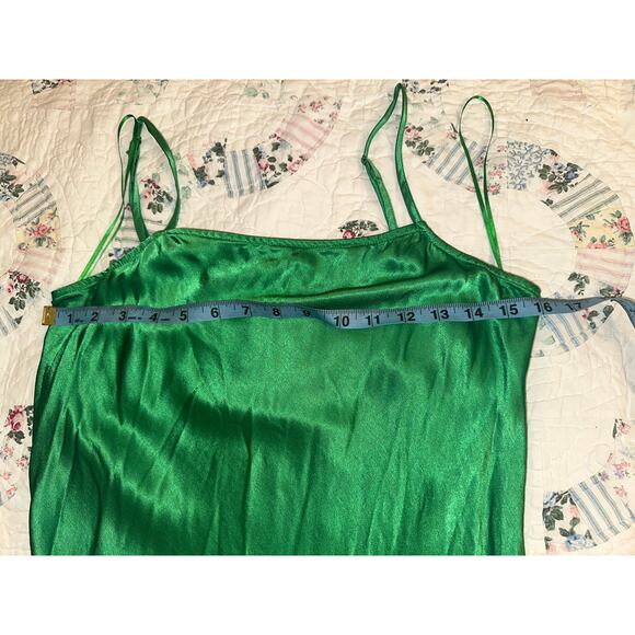 PISTOLA MARI MIDI SLIPDRESS IN GORGEOUS GREEN S - Picture 6 of 9